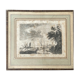Antique engraving painting XVIIIth Franz Edmund Weirotter 1763