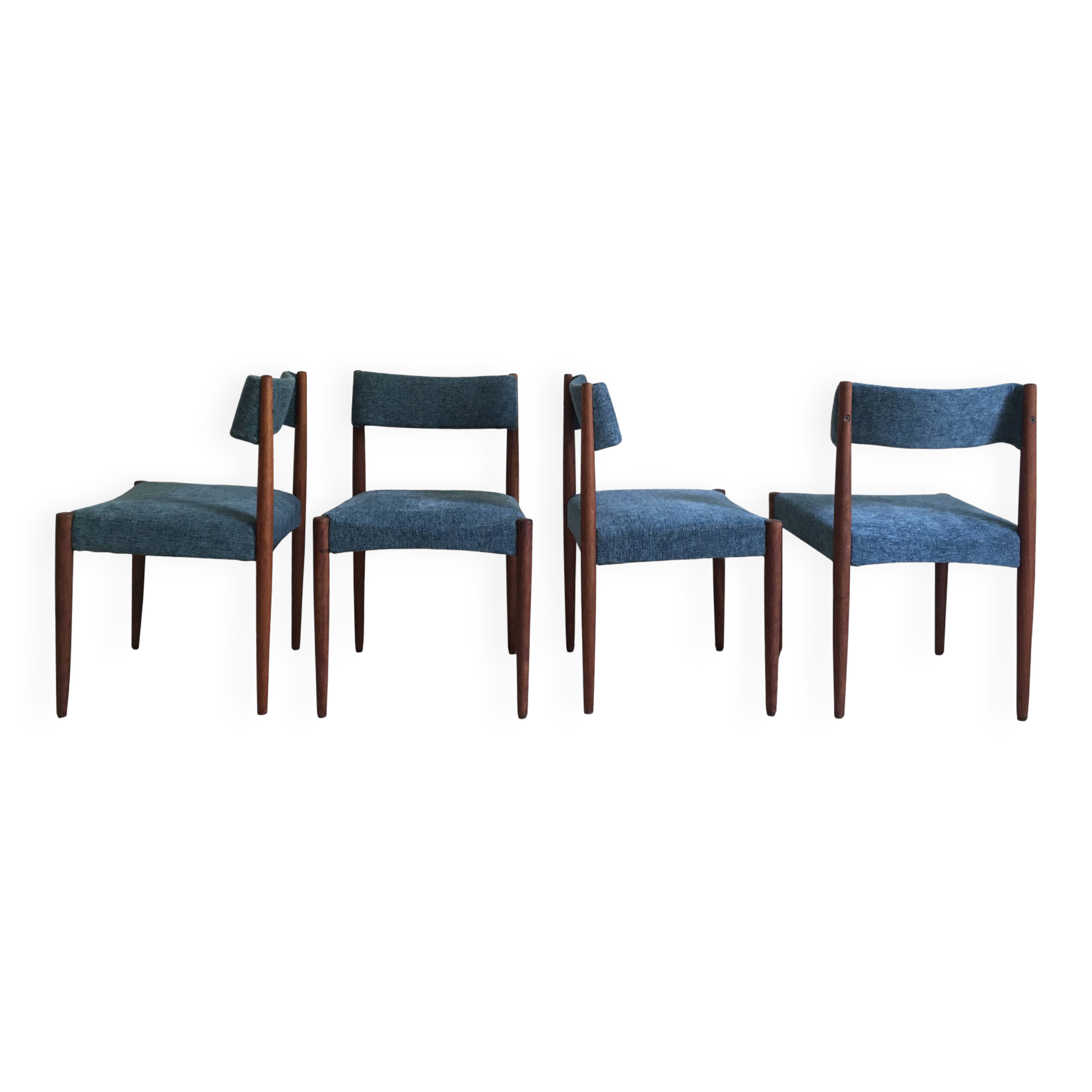 Dining Chairs (4) by Aksel Bender Madsen for Bovenkamp, 1960s