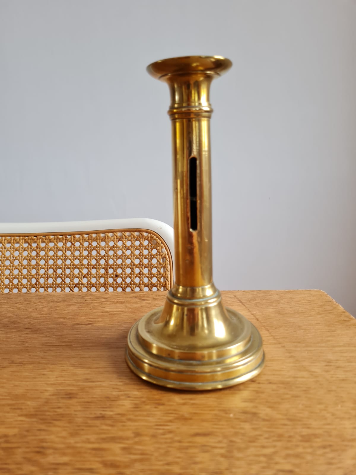 Brass candlestick