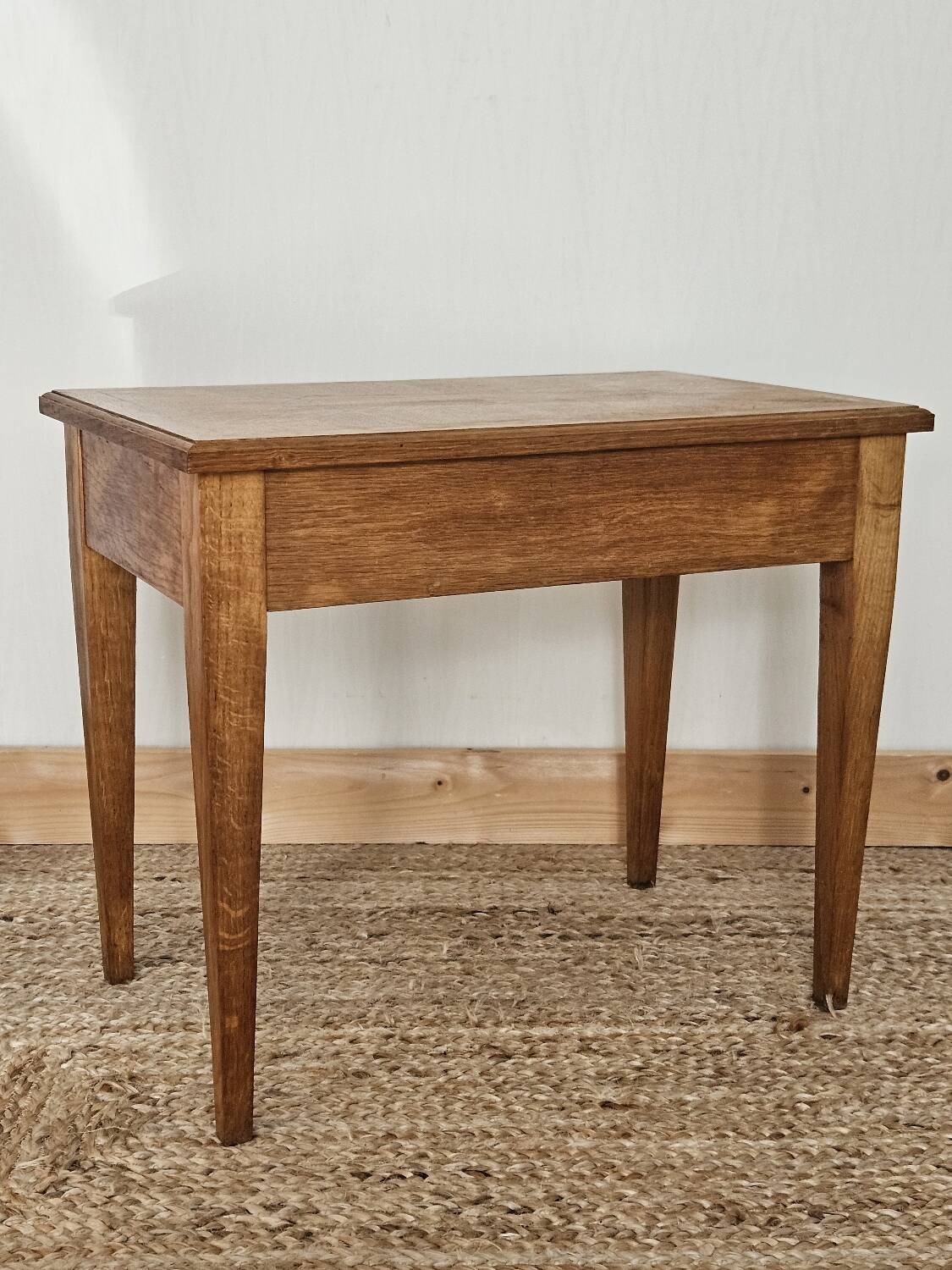 Vintage chest side table