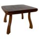 Vintage wooden tree trunk stool plant stool
