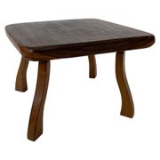 Table d'appoint vintage en bois