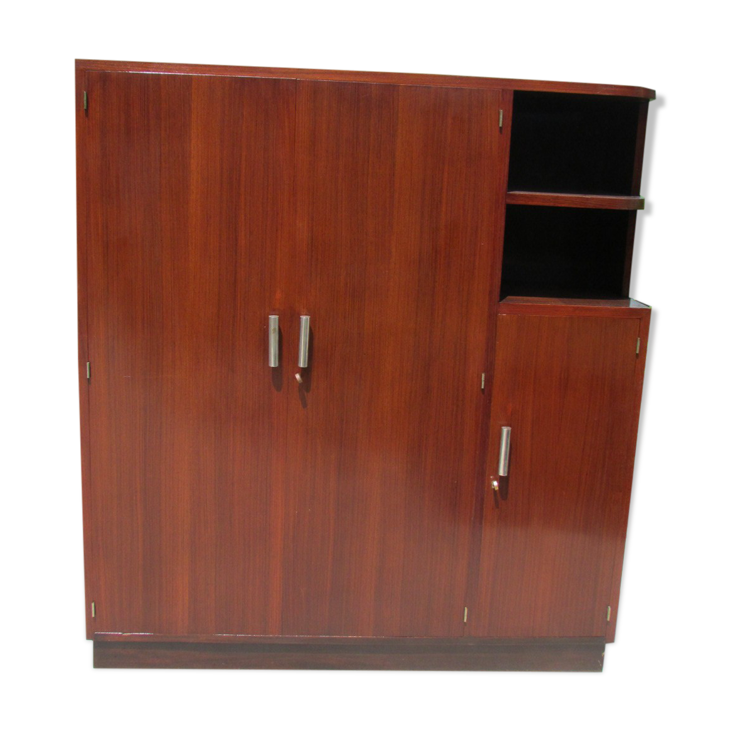 Art Deco wardrobe in rosewood, Leveilleyfrères