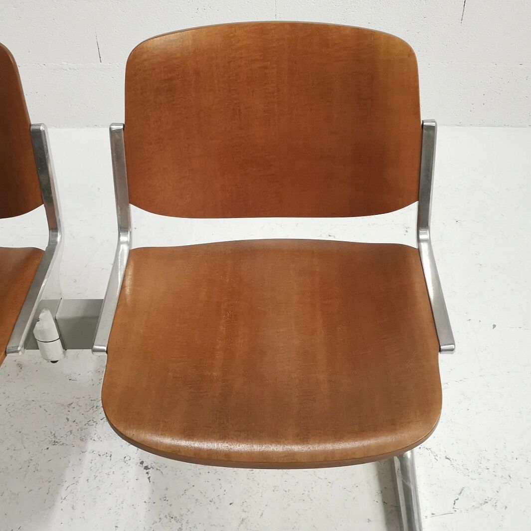 Bench 4 places, Giancarlo Piretti, Anonima Castelli, 1970