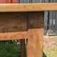 Old farmhouse table with drawer