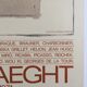 Georges braque, rené char / fondation maeght, 1971. original exhibition poster