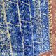 Moroccan Berber rug in royal blue 250x150 cm – geometric pattern – handmade