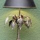 Silver-plated palm lamp, 1910, Thomas Bradbury & Sons