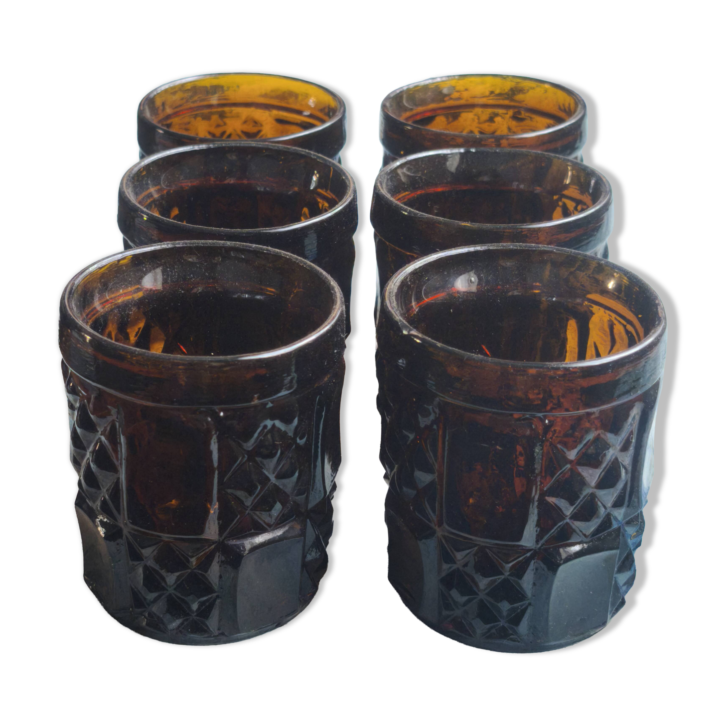 Amber glasses