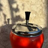 Vintage space age orange ashtray (1970s)