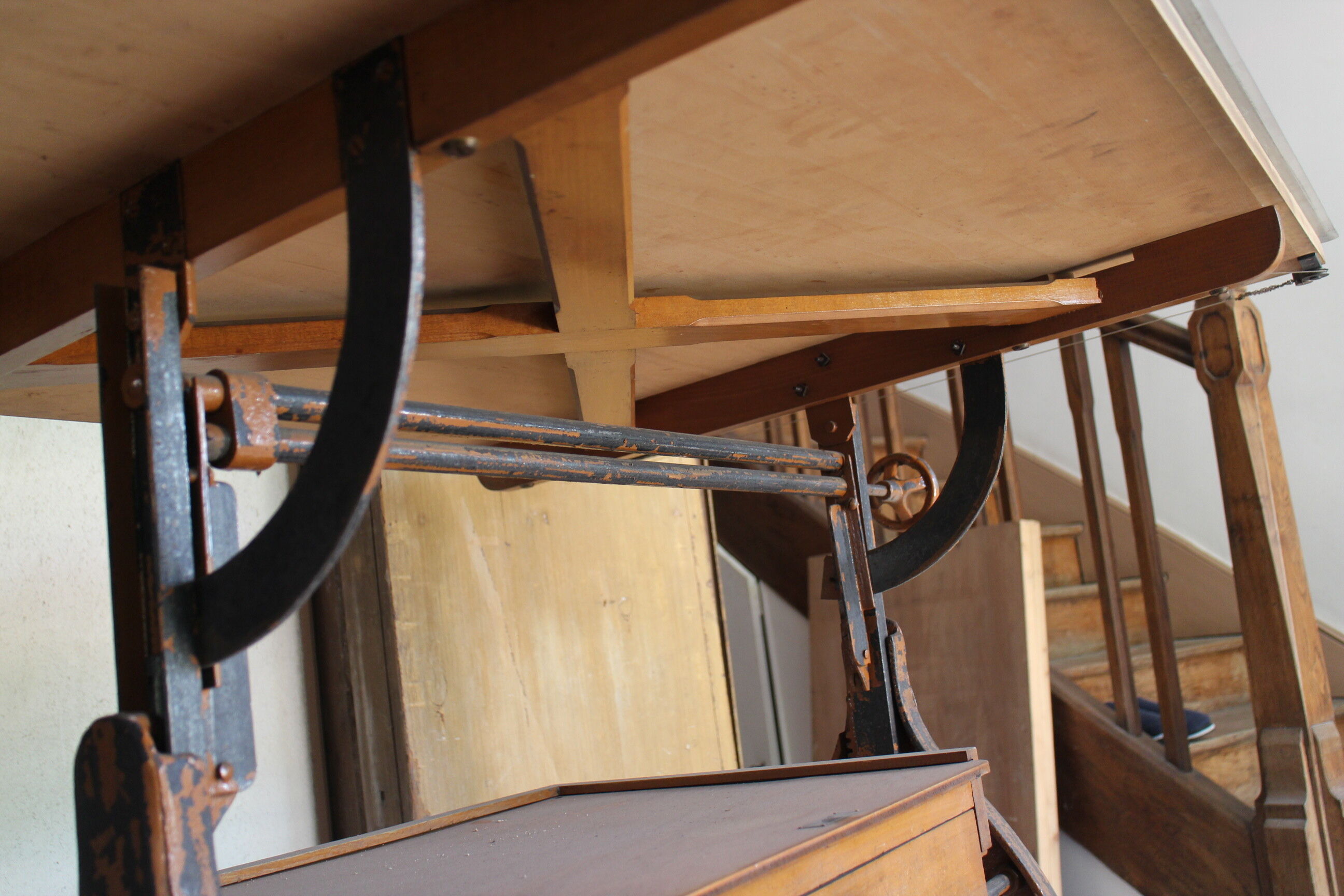 Architect's table industrial