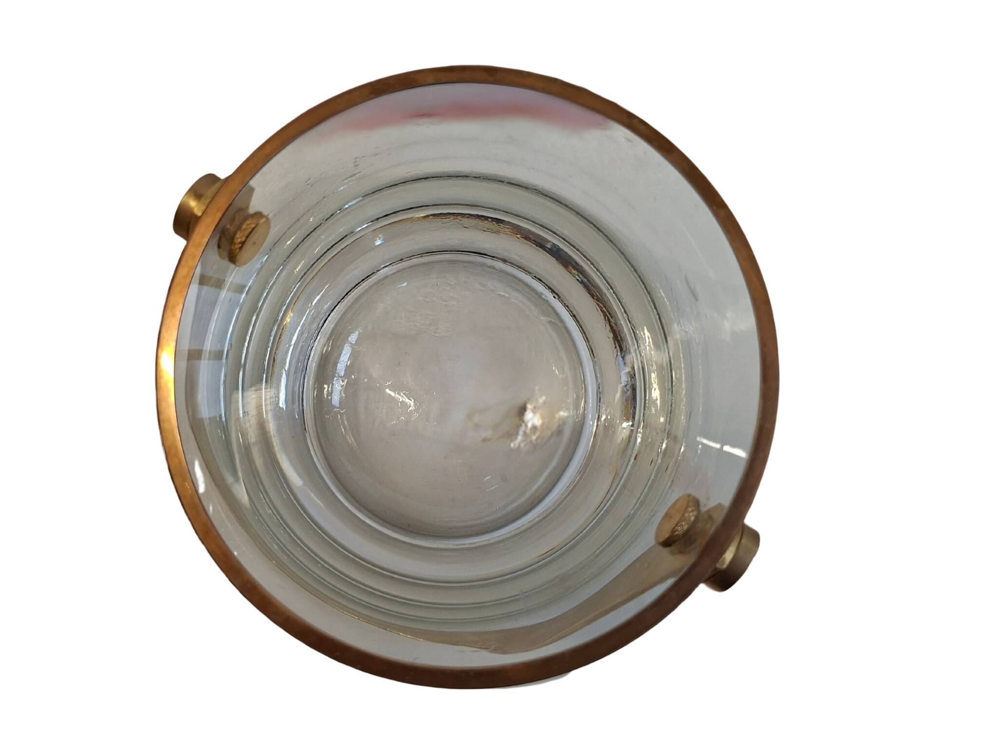 Splendido secchiello per cubetti di ghiaccio da tavolo, originale degli ann