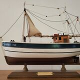 Model wooden boat