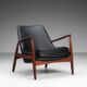 Ib Kofod Larsen ‘Seal’ lounge chair for OPE Möbler Sweden