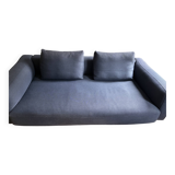 Contemporary blue fabric sofa Zanotta