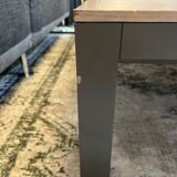 Wood coffee table
