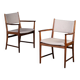 Rosewood armchairs attributed to Kai Lyngfelt Larsen for Søren Willadsen, 1960s, Set of 2