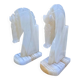 Pair of onyx bookends from the 1960s, vintage Italy.