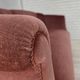 1960s, Danish 2-seater sofa, original pink furniture velour.