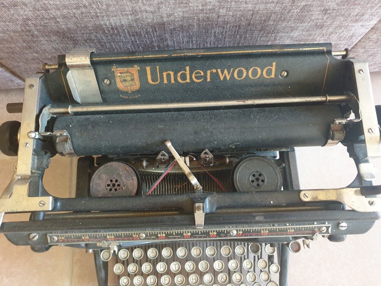 Underwood typewriter