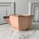 Art Deco cup powder pink Longwy 50s