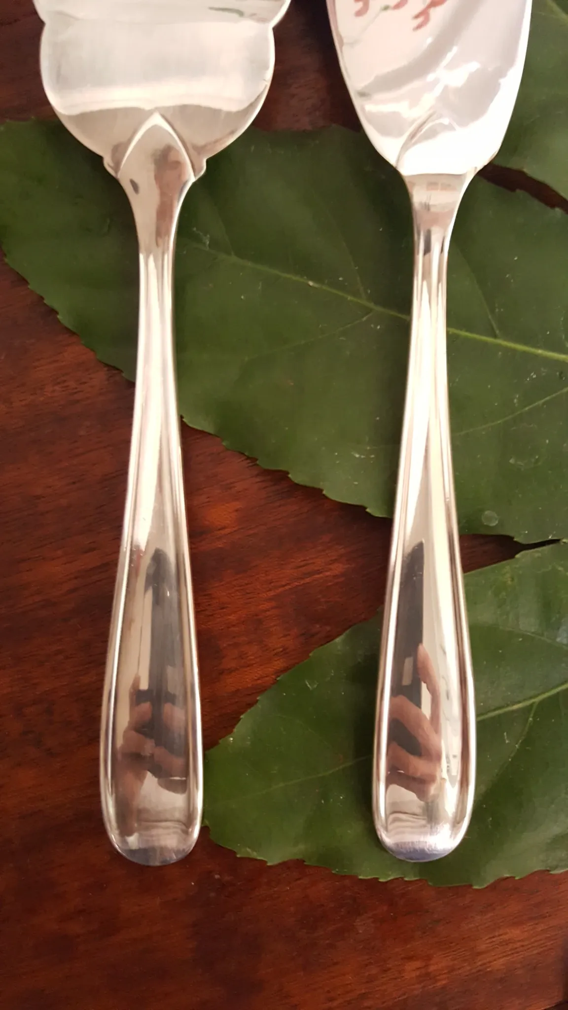 Christofle Fish Service Cutlery Model Dax Silver-Plated Metal 22 - 28 cm