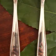 Christofle Fish Service Cutlery Model Dax Silver-Plated Metal 22 - 28 cm