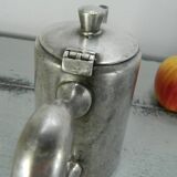 Coffee maker Christofle in silver metal, 60s air France
