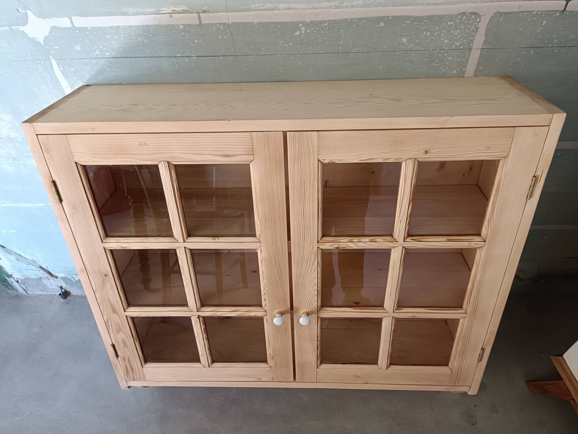 Vitrine rénovée
