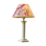 PLASTER TABLE LAMP BEIGE 90s