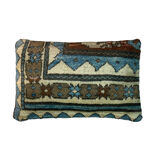 Vintage turkish kilim cushion cover 30x50cm