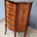 Chifonnier marquete style Louis XV