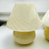 Lampes de table champignon Vetri Venini Murano