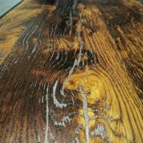 Ashlar table and oak top