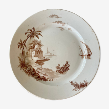 Serving dish Gien Revues d'Orient