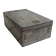 Old wooden military box