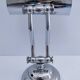 Vintage articulated chrome lamp