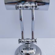 Vintage articulated chrome lamp