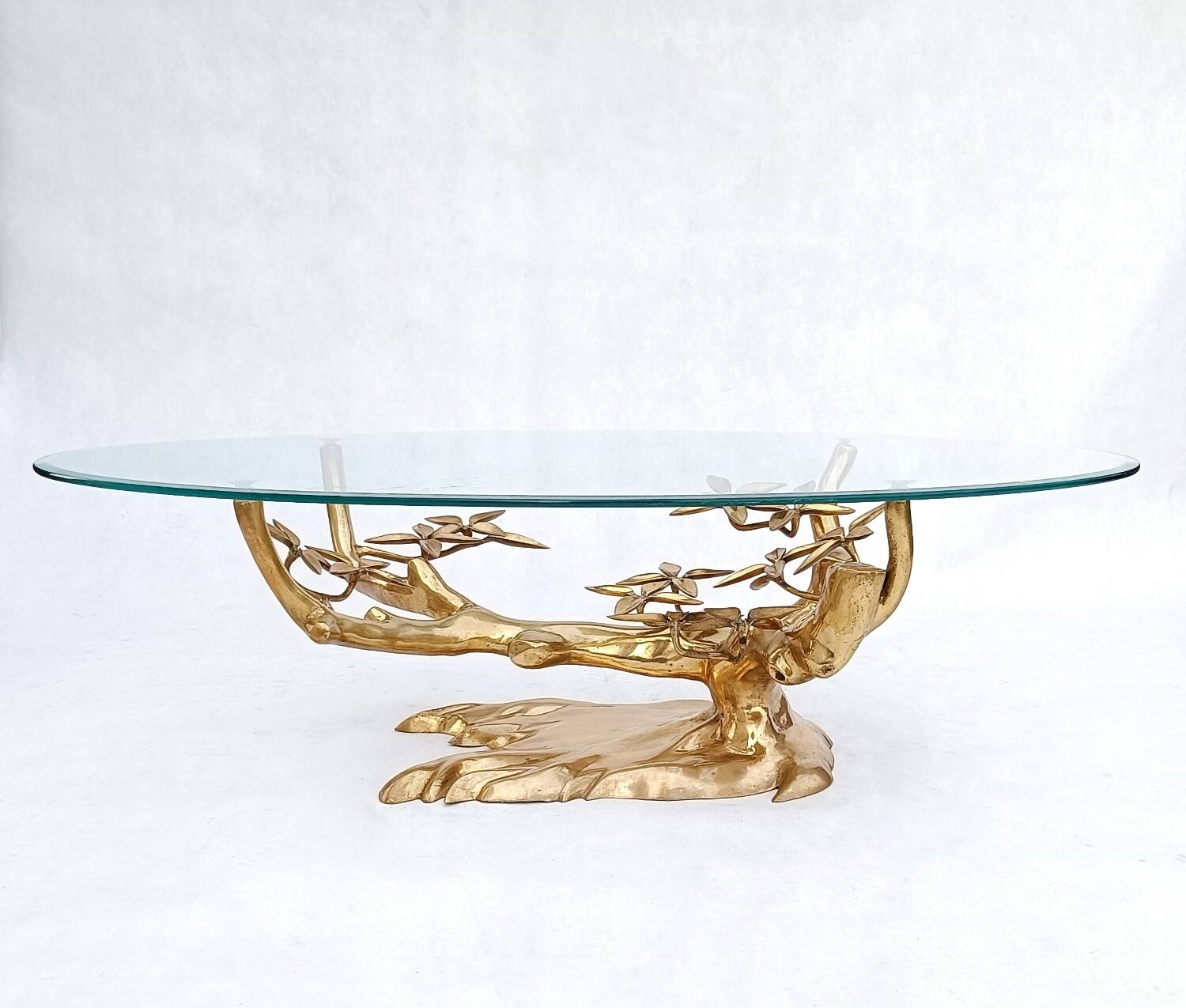 Brass Bonsai coffee Table by Willy Daro