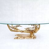 Brass Bonsai coffee Table by Willy Daro