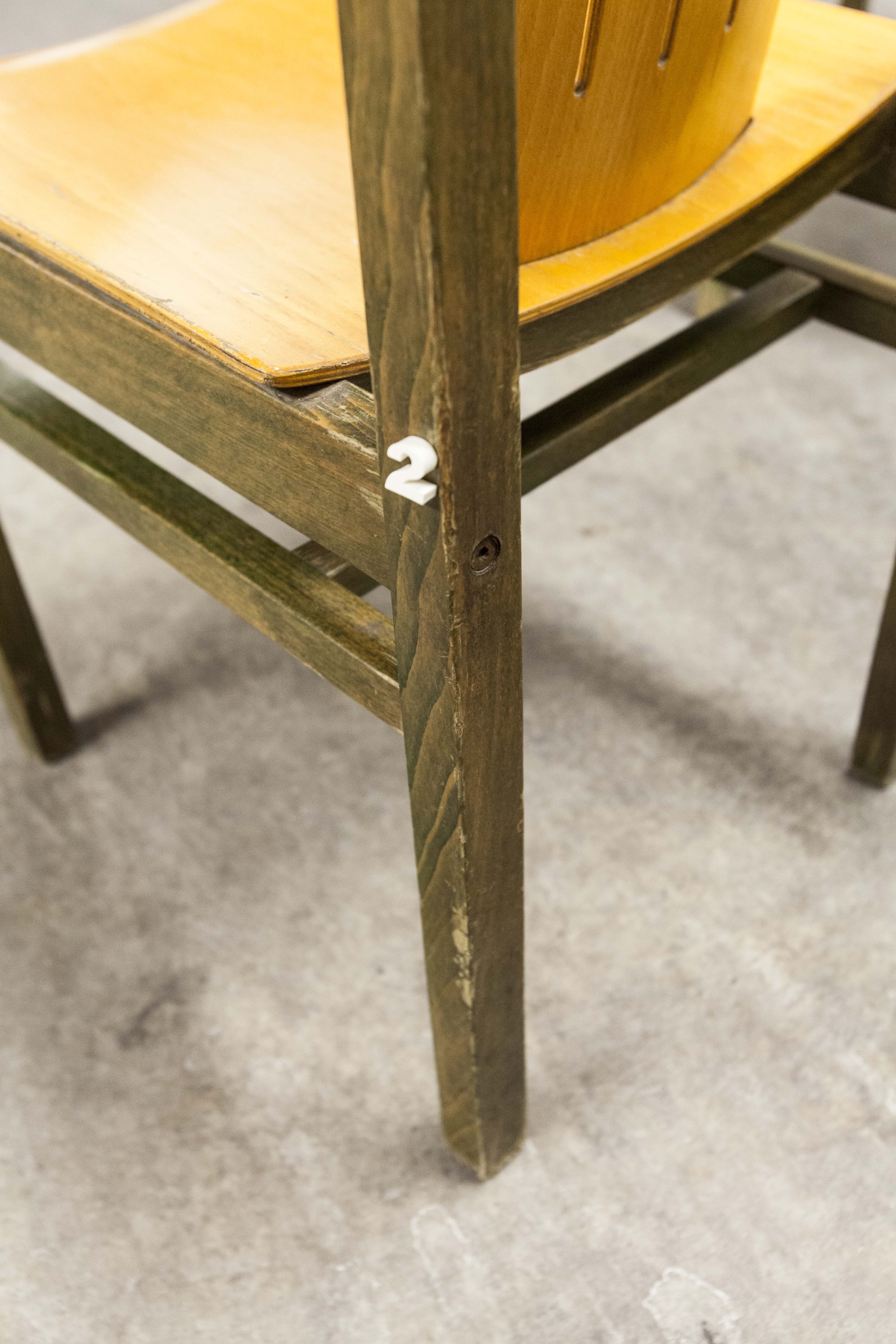 6 Baumann 'Argos' chairs