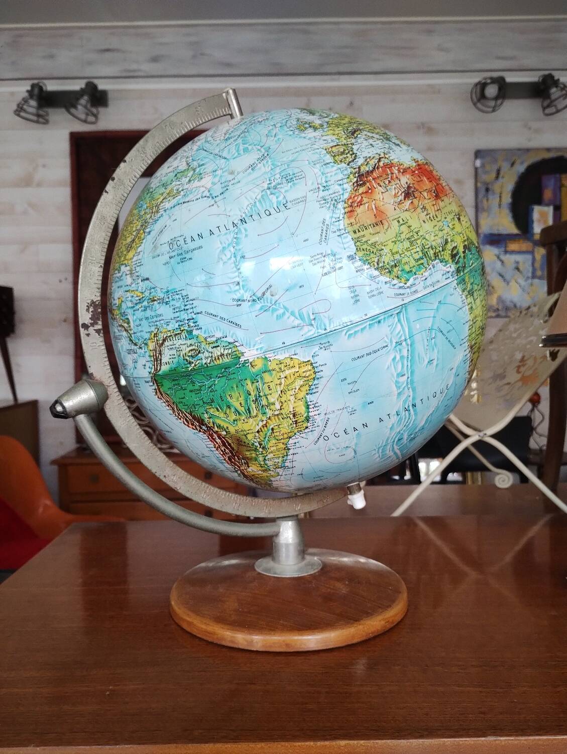Earth globe