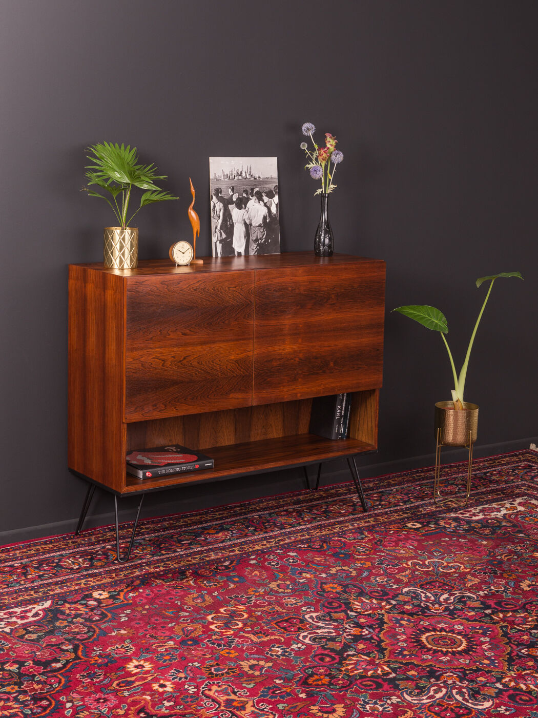 Rosewood chest of drawers from the 1960s