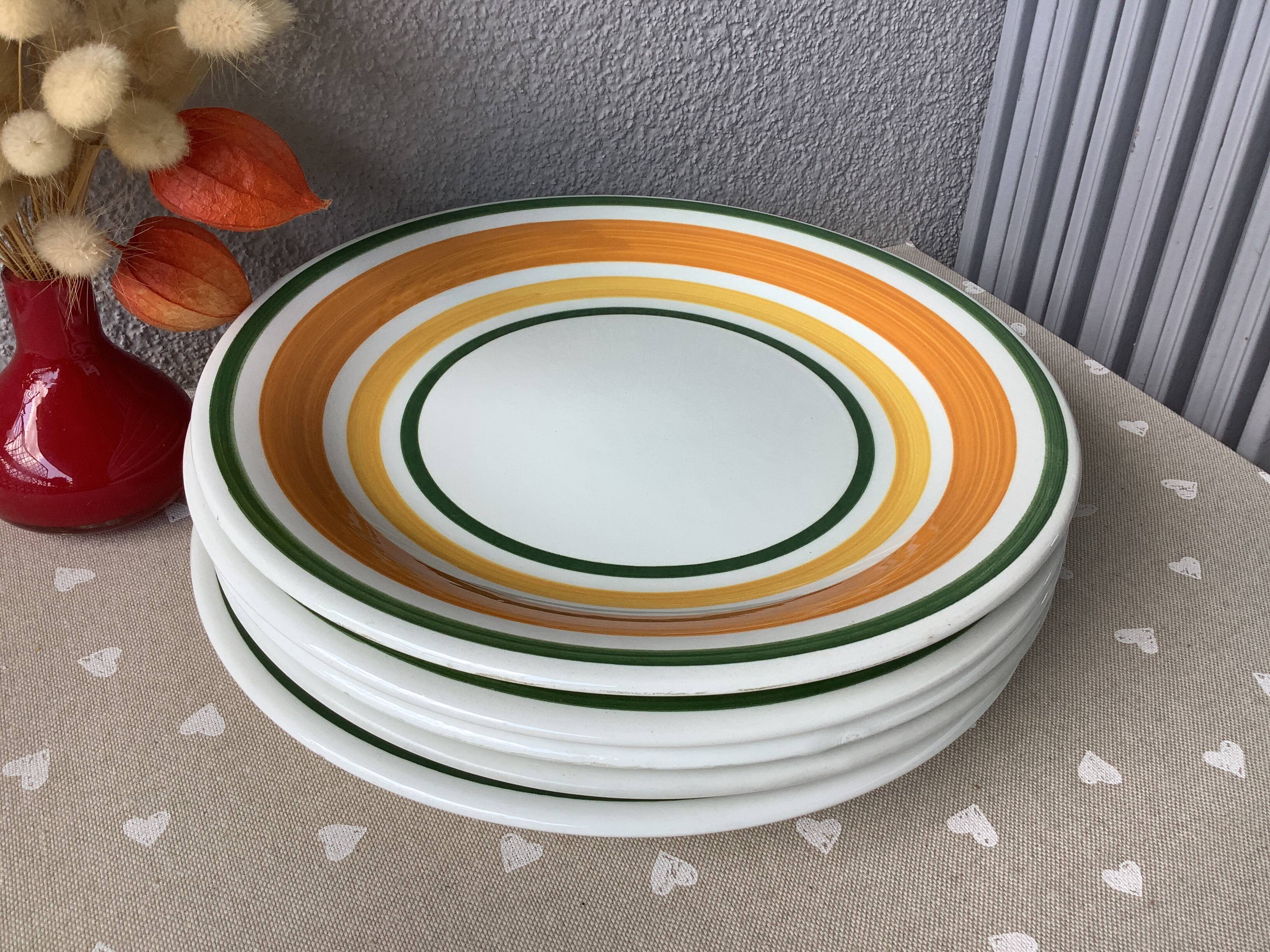 Plates Ceramica Galba Italy