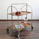 Folding serving trolley "Dinett" by Bremshey, Germany, 1960