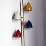 Wall of the 1950s 4 cones multicolor