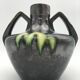 Art Deco vase in glazed ceramics, by Gustave De Bruyn, numbered - 1920s-1930s