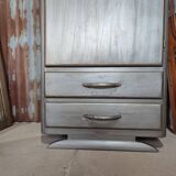 Beautiful vintage wardrobe restored in the mid-20th century.