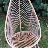 Rattan armchair