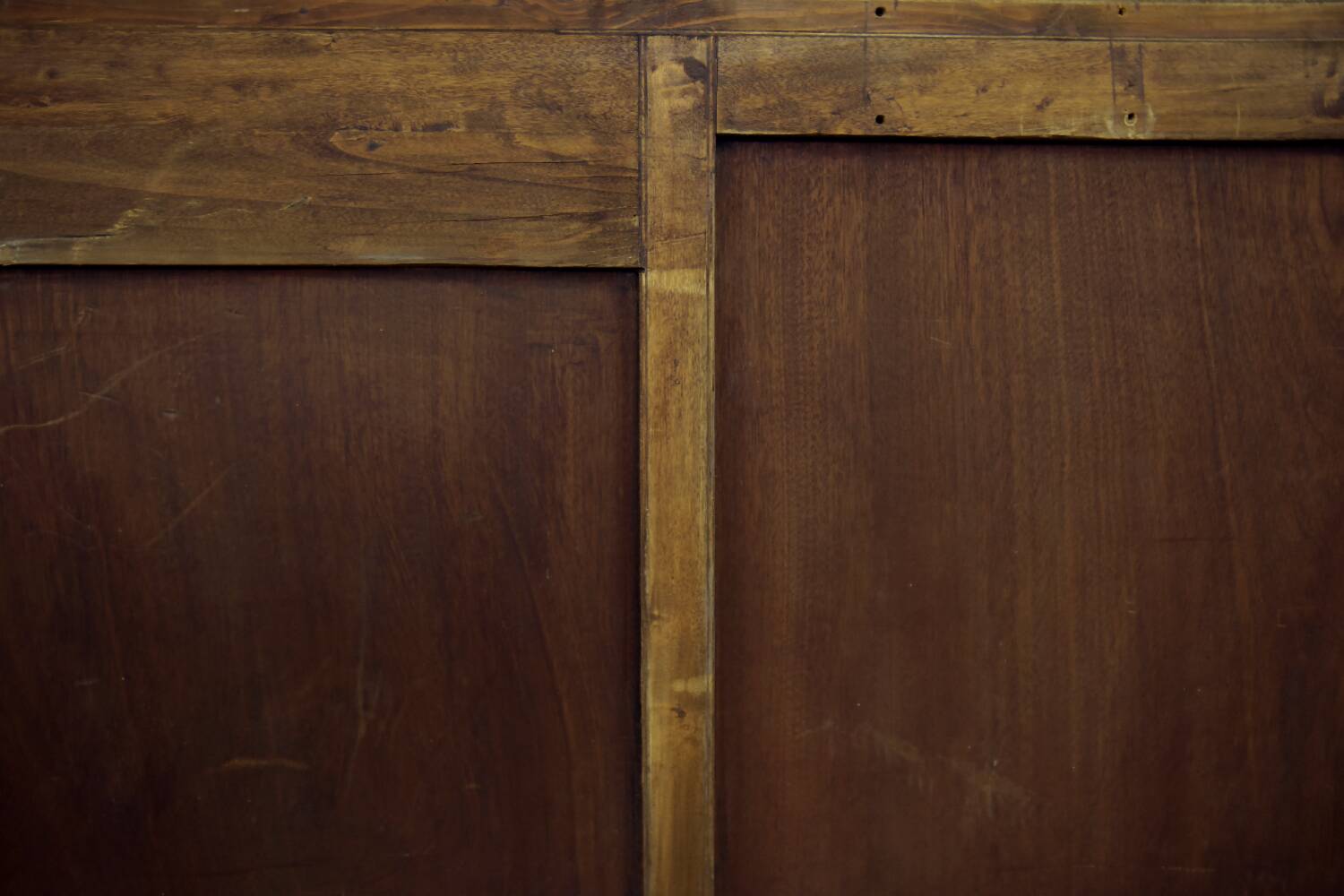 Vintage Rare Large French Art Deco Walnut Sideboard, 1920s